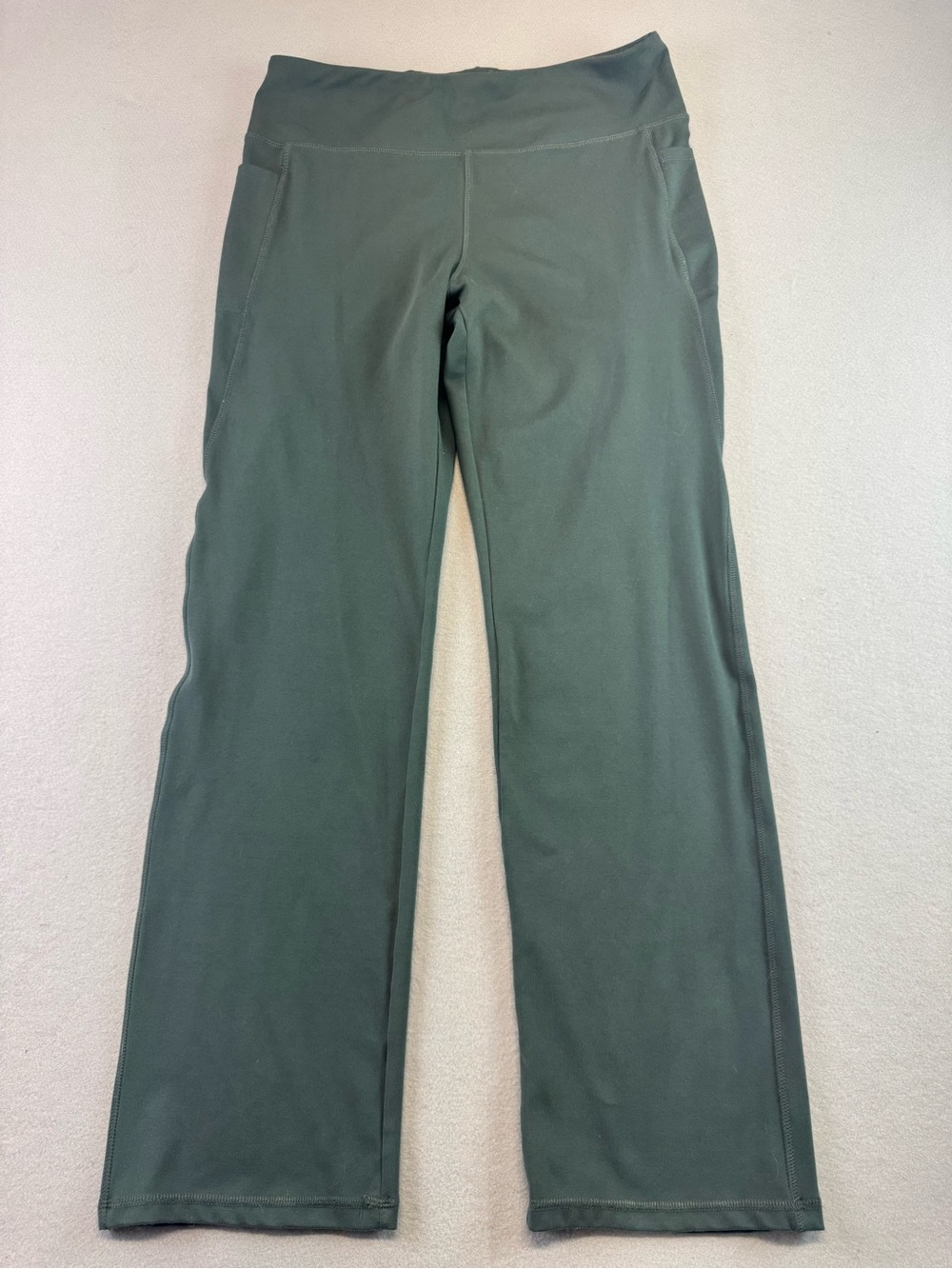 Jockey Forest Green Straight-Leg Active Pants